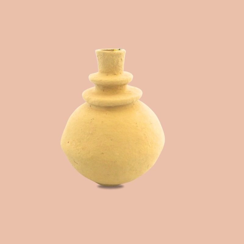 1-4.jpg Paper Mache Vase - Image 1