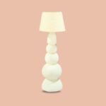 Paper Mache Floor Lamp