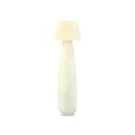 Paper Mache Floor Lamp and Table Lamp - Image 2