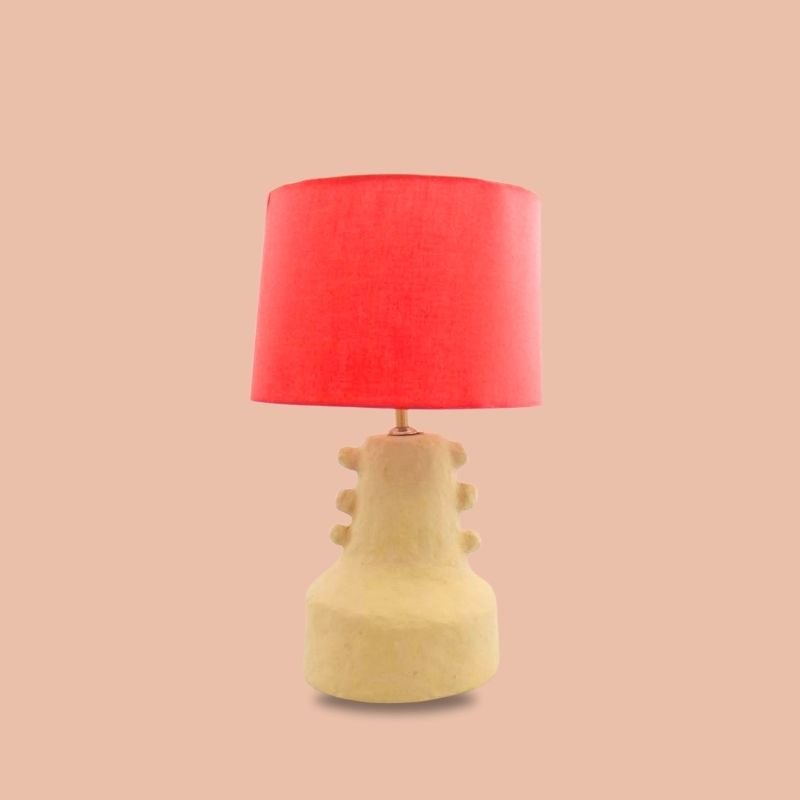 6.jpg Paper Mache Lamps - Image 1
